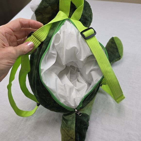 Triceratops Dinosaur Backpack Plush Stuffed Animal Adventure Planet - Picture 4 of 7